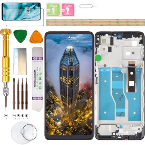 Gadget Troops (Incell) LCD Display Assembly for Motorola Moto G52 / G82 5G XT2221-1, M7F78, XT2221-2, M82DB, XT2225-1, M8282 Screen Replacement Kit von Gadget Troops