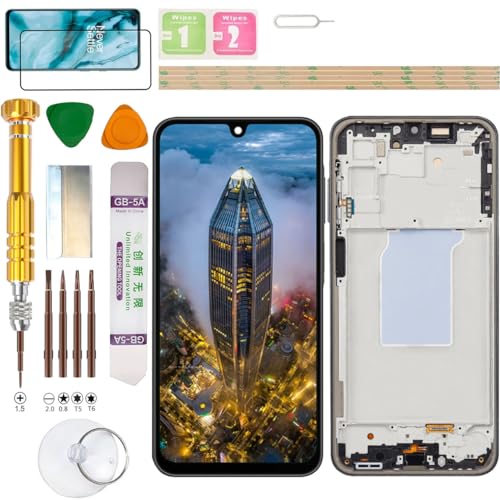 Gadget Troops (Incell) LCD Display Assembly for Samsung Galaxy A26 5G SM-A266B/DS, A266E, A266B, A266U, A266U1 Screen Replacement Kit von Gadget Troops