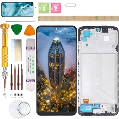 Gadget Troops (Incell) LCD Display Assembly for Xiaomi Redmi Note 10 (4G Version) M2101K7AG / Note 10S M2101K7BNY / POCO M5S 2207117BPG Screen Replacement Kit von Gadget Troops