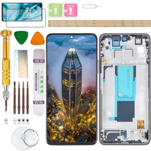 Gadget Troops (Incell) LCD-Display-Montage für Xiaomi Redmi Note 11 PRO+Plus 5G 21091116UG Bildschirm Ersatz-Kit (schwarz) von Gadget Troops