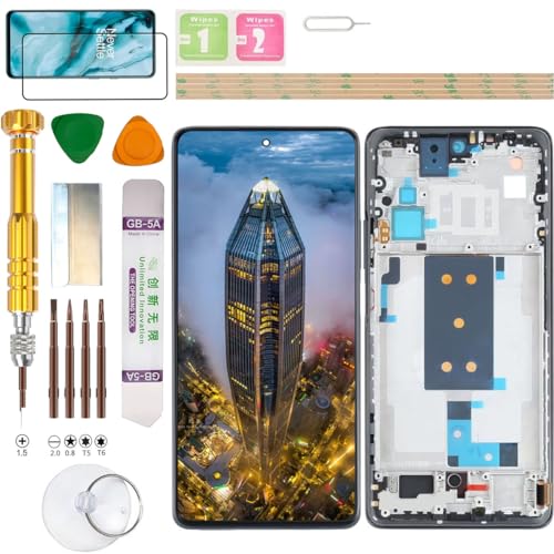 Gadget Troops (Incell) LCD-Display für Xiaomi 11T 21081111RG / 11T PRO 2107113SG Bildschirm Ersatz-Kit (schwarz) von Gadget Troops