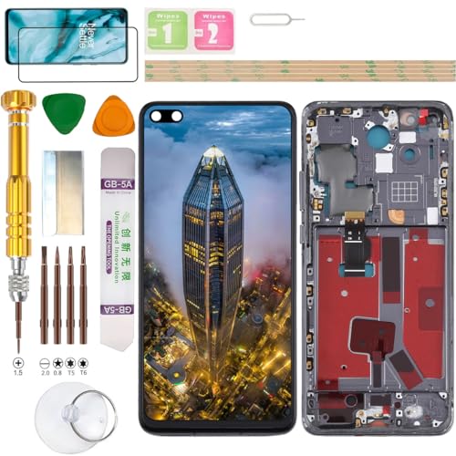 Gadget Troops (Kein Fingerabdruck) LCD-Display Assembly für Huawei P40 PRO ELS-NX9 Bildschirm Ersatz-Kit (schwarz) von Gadget Troops