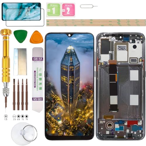 Gadget Troops (Kein Fingerabdruck) LCD Display Assembly für Xiaomi Mi 9 M1902F1G Bildschirm Ersatz-Kit (Schwarz) von Gadget Troops
