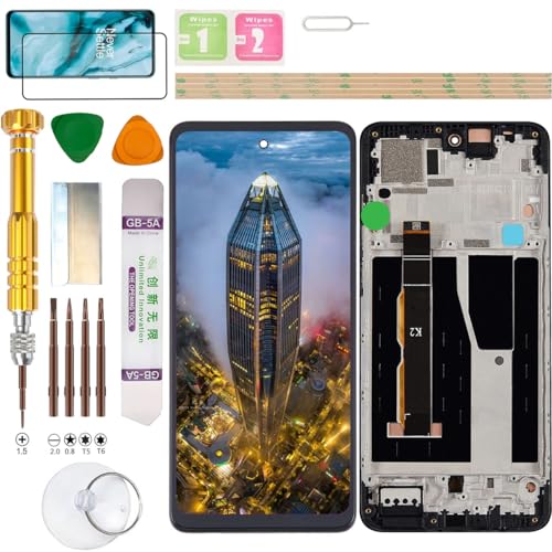 Gadget Troops (Kein Fingerabdruck) LCD-Display für Motorola Moto G84 5G XT2347-2, MC40E Bildschirm Ersatz-Set von Gadget Troops