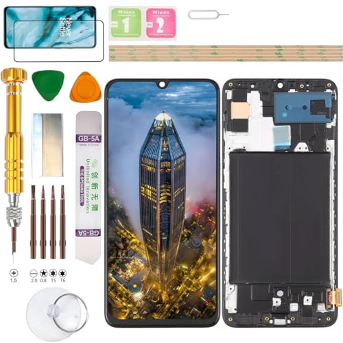 Gadget Troops (Kein Fingerabdruck) LCD-Display für Samsung Galaxy A70 SM-A705FN/DS, A705FN, A705F, A705GM, A705MN, A7050, A705W, A705YN, A705X, A705U Bildschirm Ersatzset von Gadget Troops