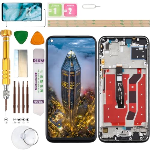 Gadget Troops LCD-Display-Montage für Huawei P40 Lite (4G-Version) JNY-LX1 Bildschirm Ersatz-Kit (schwarz) von Gadget Troops