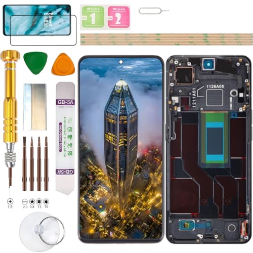 Gadget Troops LCD-Display-Montage für OPPO RENO8 PRO 5G (Reno 8 PRO 5G) CPH2357 Bildschirm-Ersatz-Set (keine Fingerabdrücke) von Gadget Troops