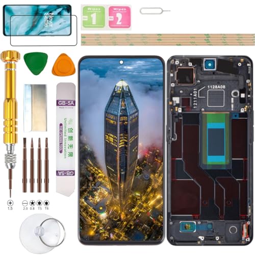 Gadget Troops LCD-Display-Montage für OPPO RENO8 PRO 5G (Reno 8 PRO 5G) CPH2357 Bildschirm-Ersatz-Set (keine Fingerabdrücke) von Gadget Troops