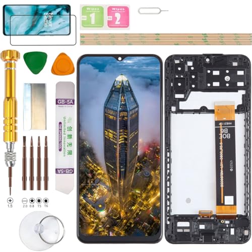 Gadget Troops LCD-Display-Montage für Samsung Galaxy A13 (4G-Version) SM-A135F/DSN, A137F/DSN, A135F, A135M, A135U, A135U1, A135N Bildschirm Ersatz-Set von Gadget Troops