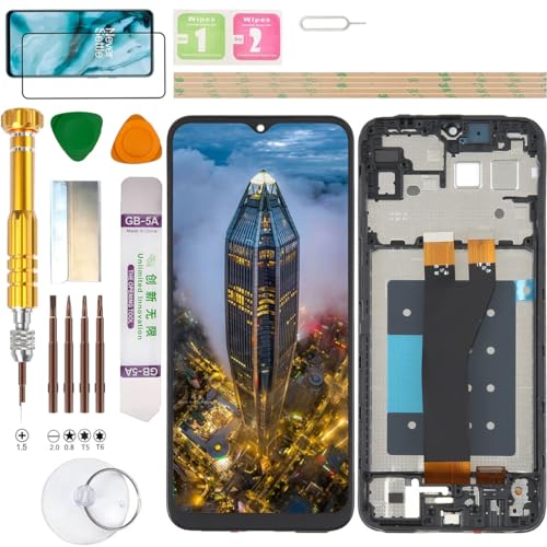 Gadget Troops LCD-Display-Montage für Samsung Galaxy A14 (5G-Version) SM-A146P/DSN, A146P/DS, A146U, A146U1, A146P/N, A146P Bildschirm Ersatz-Set von Gadget Troops