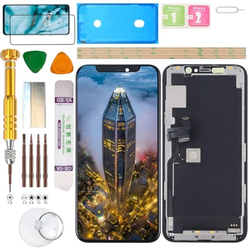 Gadget Troops LCD-Display-Montage für iPhone 11 PRO A2215, A2160, A2217 (Incell/IC Transplant) Bildschirm-Ersatz-Set von Gadget Troops