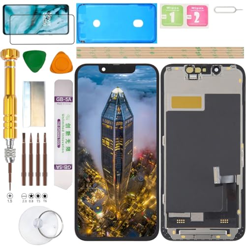 Gadget Troops LCD-Display-Montage für iPhone 13 Mini A2628, A2481, A2626, A2629, A2630, Bildschirm-Ersatz-Set Gadget Troops LCD-Display-Montage für iPhone 13 Mini A2628, A2481, A2626, A2629, A2630, Bildschirm-Ersatz-Set von Gadget Troops