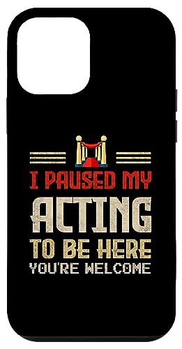 Ich habe meinen Auftritt unterbrochen, um für Theaterbegeisterte da zu sein Hülle für iPhone 12 mini von Gadi