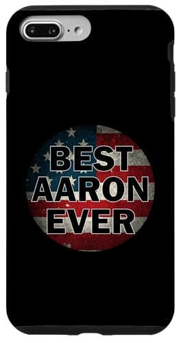 Personalisierter Name Aaron I Love Aaron USA Vintage Style Fun Hülle für iPhone 7 Plus/8 Plus Personalisierter Name Aaron I Love Aaron USA Vintage Style Fun Hülle für iPhone 7 Plus/8 Plus von Gadi