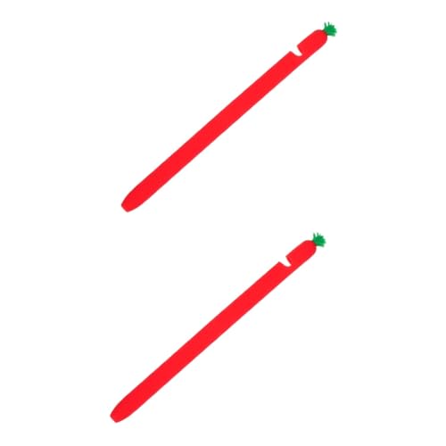 2 STK Federmäppchen Stiftabdeckung gegen Fingerabdrücke Stiftabdeckung gegen Sturzschäden Stylus Pen für staubdicht Schutzhülle Stift Kappe Etui von Gadpiparty