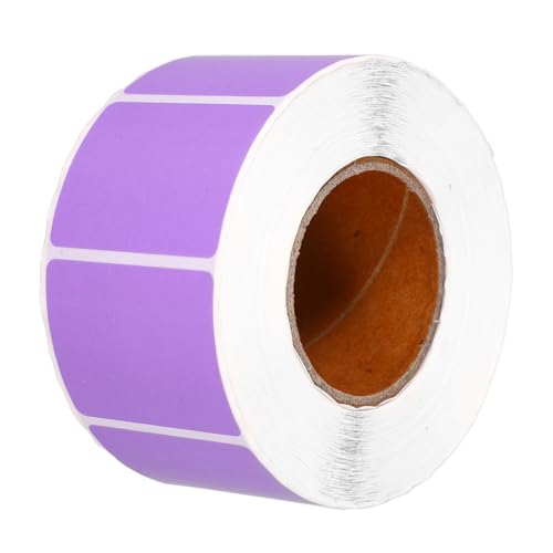 Gadpiparty 1 Rolle Farbiges Thermoetikettenpapier Thermoetiketten Drucketiketten Aufkleber Thermodruckeraufkleber Thermoetikettenaufkleber Blankoetiketten Namensetiketten Aufkleber von Gadpiparty