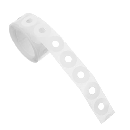 Gadpiparty 1 Rolle Ringbindemittel Loch Verstärker Pvc-verstärkungsbezeichnungen Stärken Stanzlöcher Selbstkleber Papierloch Aufkleber DIY Loch Reparatur von Gadpiparty