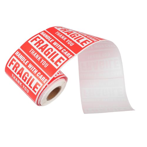 Gadpiparty 1 Rolle Versandaufkleber Verpackungsaufkleber Schwer Klebendes Warnschild Klebrig Ziehen Um Etiketten Stichworte Schmucklos Rot Selbstklebendes Kupferplattenpapier Gadpiparty 1 Rolle Versandaufkleber Verpackungsaufkleber Schwer Klebendes Warnschild Klebrig Ziehen Um Etiketten Stichworte Schmucklos Rot Selbstklebendes Kupferplattenpapier von Gadpiparty