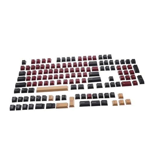 Gadpiparty Ergonomische Tastatur-tastenkappen – 136 Pbt-tastenkappen Mit Angenehmem Handgefühl Für Ihre Mechanische Tastatur von Gadpiparty