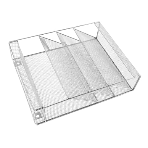 Gadpiparty 1 Satz Aufbewahrungsbox Für Aktenregale Bürobedarf Aktenordner Wandorganisator Wandaktenhalter Hängende Wandmappe Organizer Zum Aufhängen Von Ordnern Eisen Silver von Gadpiparty