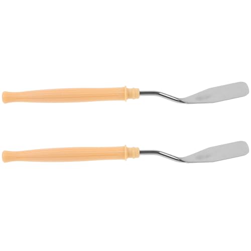 Gadpiparty 1 Satz Druckstiftspatel Praktische Umzugsschaufel Werkzeug 3d Drucker Entferner Schaufel Für Drucker 3d-druckschaufel Druckstiftschaufel 3d-druck-entfernungstool Metall 2 Stück von Gadpiparty
