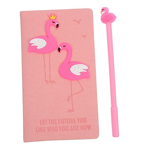 Gadpiparty 1 Satz Flamingo-Notizblock Planungsbuch Tagesplaner-Notizbuch Notizbuch süß kleines Spiralheft ästhetisches notizbuch Notizbücher für die Arbeit Kieselgel von Gadpiparty