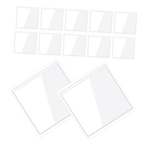 Gadpiparty 1 Satz Taschenschutz Für Vinyl Index Karte Etiketten Mehrere Klebrig Durchsichtige Plastiktaschen Durchsichtige Klebetasche Selbstklebende Taschen Transparent Pvc 20 Stück von Gadpiparty