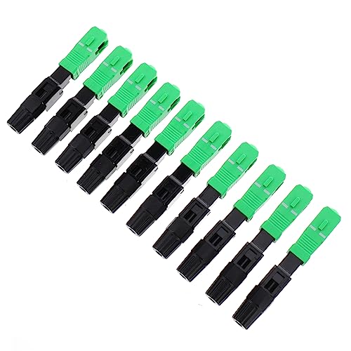 Gadpiparty 1 Satz Verbinder Optisch Kabel Optik Singlemode-glasfaserstecker Singlemode-faseranschluss Neues Modell Netzwerkmanagement-ausrüstung Plastik Black 10 Stück Gadpiparty 1 Satz Verbinder Optisch Kabel Optik Singlemode-glasfaserstecker Singlemode-faseranschluss Neues Modell Netzwerkmanagement-ausrüstung Plastik Black 10 Stück von Gadpiparty