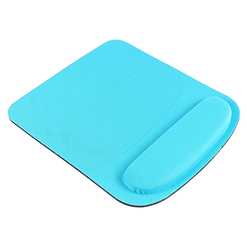 Gadpiparty 1 Stück Handgelenk Mauspad Unterstützung Laptop-Schreibtisch ergonomisches Polster Computertischkissen mit Handgelenkstissen ergonomisches Mauspad Jiaji-Tuch Blue von Gadpiparty