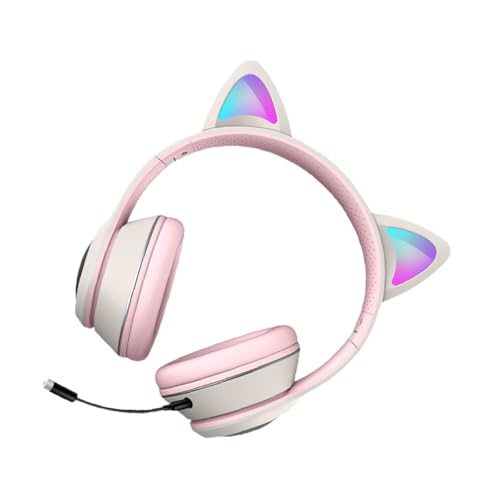 Gadpiparty 1 Stück Leuchtendes Katzen Headset Kopfhörer Für Computer Rosa Kopfhörer Mädchen Kopfhörer Kopfhörer Mit Geräuschunterdrückung Kabelgebundenes Headset Ohrhörer Gaming Gadpiparty 1 Stück Leuchtendes Katzen Headset Kopfhörer Für Computer Rosa Kopfhörer Mädchen Kopfhörer Kopfhörer Mit Geräuschunterdrückung Kabelgebundenes Headset Ohrhörer Gaming von Gadpiparty