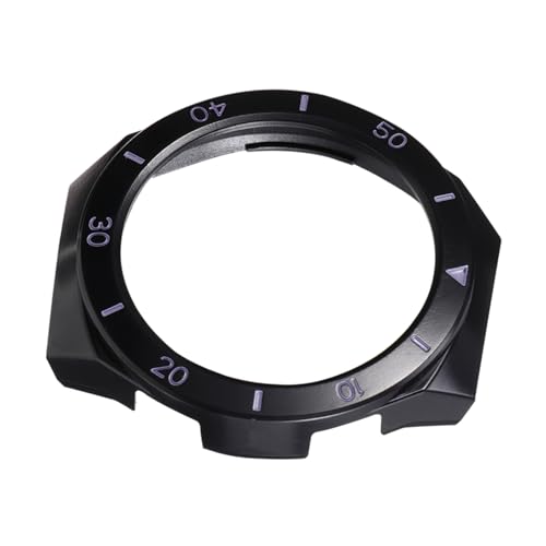 Gadpiparty 1 Stück Pc Schutzhülle Silber Fall Klar Wasserdichtes Gehäuse Std Transparent Abdeckung Betrachten Smartwatch Uhrenrahmen Beobachten Sie Cover Stoßfestes Uhrengehäuse STK Black von Gadpiparty