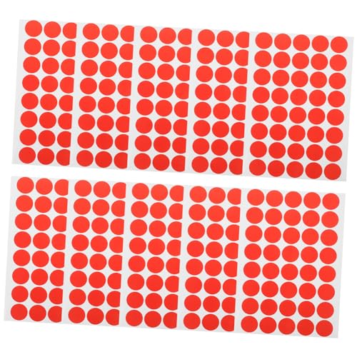 Gadpiparty 10 Blatt Farbige Tag -Aufkleber Punkt Form Bump-Dot-Aufkleber leere Etiketten Aufkleber Dot -Aufkleber runde aufkleberetiketten Farbcodierungsetiketten kreis aufkleber Papier rot Gadpiparty 10 Blatt Farbige Tag -Aufkleber Punkt Form Bump-Dot-Aufkleber leere Etiketten Aufkleber Dot -Aufkleber runde aufkleberetiketten Farbcodierungsetiketten kreis aufkleber Papier rot von Gadpiparty