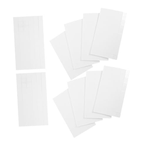 Gadpiparty 10 Blatt Foam Square -Halterung doppelseitiges klebeband Schaumstoffquadrate Schaumstoffhalterungen selbstklebender Bastelschaum doppelseitiges Schaumklebeband zum Basteln Eva Weiß von Gadpiparty