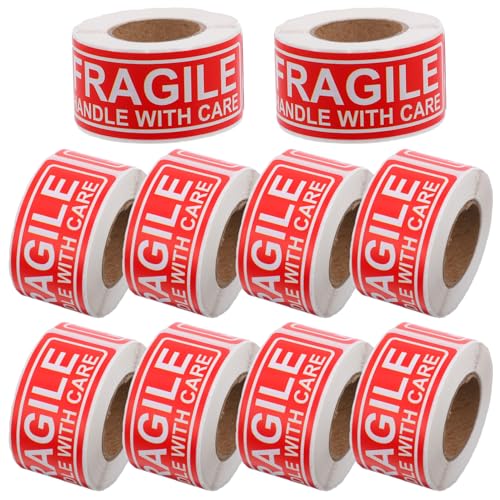 Gadpiparty 10 Rollen Zerbrechliche Aufkleber Packband Mit Abroller Entfernbare Etiketten Lassen Sich Leicht Abziehen Durchsichtiges Paketband Siegel Aufkleber Rot Kupferplattenaufkleber Gadpiparty 10 Rollen Zerbrechliche Aufkleber Packband Mit Abroller Entfernbare Etiketten Lassen Sich Leicht Abziehen Durchsichtiges Paketband Siegel Aufkleber Rot Kupferplattenaufkleber von Gadpiparty