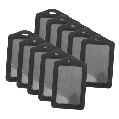 Gadpiparty 10 Stück Ausweiskartenhalter karten aufbewahrung ID-Inhaber Einzelkarteninhaber Abzeichen-Hülle Ausweishalter vertikal vertikaler Ausweishalter ID-Abzeichen-Abdeckung Pu Black Gadpiparty 10 Stück Ausweiskartenhalter karten aufbewahrung ID-Inhaber Einzelkarteninhaber Abzeichen-Hülle Ausweishalter vertikal vertikaler Ausweishalter ID-Abzeichen-Abdeckung Pu Black von Gadpiparty