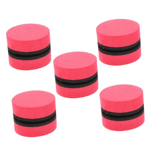 Gadpiparty 10 Stück Magnetisches Whiteboard Magnetische Whiteboard-Radierer Kreide Planke Staubfänger blauer Radiergummi Radiergummi-Whiteboard Radiergummis Sandgummi Eva rot von Gadpiparty