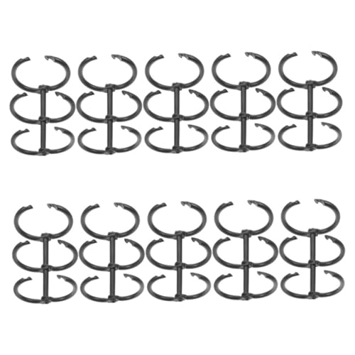 Gadpiparty 10 Stück Metallschnalle klein Büroklammern breit schlank Veranstalter Clips aktenordner Buchkreise Binder Sprengring Dreilochhefter Buchclip-Ring Legierung Black Gadpiparty 10 Stück Metallschnalle klein Büroklammern breit schlank Veranstalter Clips aktenordner Buchkreise Binder Sprengring Dreilochhefter Buchclip-Ring Legierung Black von Gadpiparty