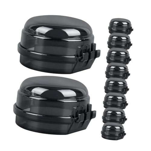 Gadpiparty 10 Stück Ofenknopfabdeckungen für Beschützer Universal- runden groß Schutz gasherd kindersichere knöpfe Backofen Kindersicherung Herdknopfabdeckung p.s Black Gadpiparty 10 Stück Ofenknopfabdeckungen für Beschützer Universal- runden groß Schutz gasherd kindersichere knöpfe Backofen Kindersicherung Herdknopfabdeckung p.s Black von Gadpiparty