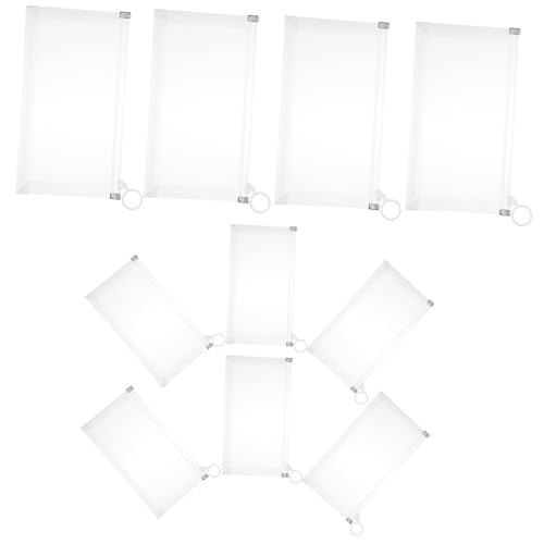 Gadpiparty 10 Stück Verdickte transparente dreidimensionale Dokumententasche aufbewahrungssack storage pockets große Bleistift-Aufbewahrungstasche Booklet-Ordner-Tasche Bleistift-Organizer Gadpiparty 10 Stück Verdickte transparente dreidimensionale Dokumententasche aufbewahrungssack storage pockets große Bleistift-Aufbewahrungstasche Booklet-Ordner-Tasche Bleistift-Organizer von Gadpiparty