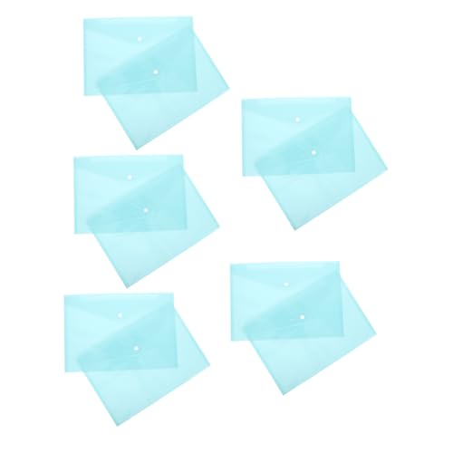 Gadpiparty 10 Stück Wasserdichte Aktentasche Dokumententasche Aktenordner Briefumschläge Aktenaufbewahrungstaschen Transparenter Dokumenten-organizer Dateiordner-organizer Pp Blue Gadpiparty 10 Stück Wasserdichte Aktentasche Dokumententasche Aktenordner Briefumschläge Aktenaufbewahrungstaschen Transparenter Dokumenten-organizer Dateiordner-organizer Pp Blue von Gadpiparty
