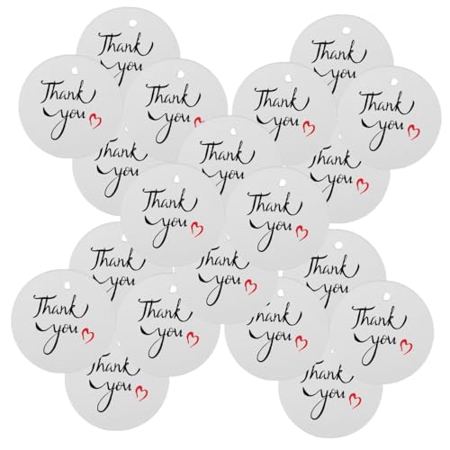 Gadpiparty 100 Stück Dankesetiketten Selber Machen Dankeschön-tags Für Die Babyparty Groß Glücklich Dankesetiketten Für Hochzeiten Danke Tags Selber Machen Rezeption Aus Schüttgut Papier Weiß von Gadpiparty