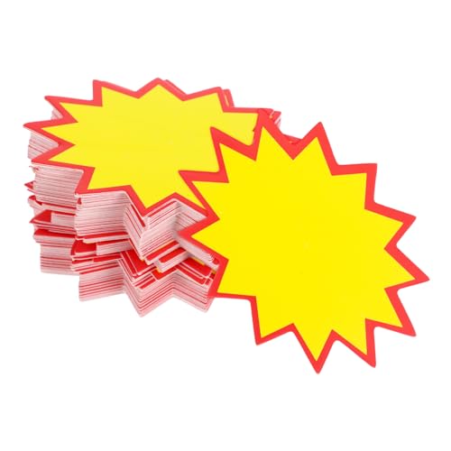 Gadpiparty 100 Stück Preisschild Farbige Etiketten Aufkleber Tag Sale -Aufkleber Verkaufsanhänger für den Einzelhandel leere Aufkleber Verkaufsaufkleber Papier Yellow Gadpiparty 100 Stück Preisschild Farbige Etiketten Aufkleber Tag Sale -Aufkleber Verkaufsanhänger für den Einzelhandel leere Aufkleber Verkaufsaufkleber Papier Yellow von Gadpiparty