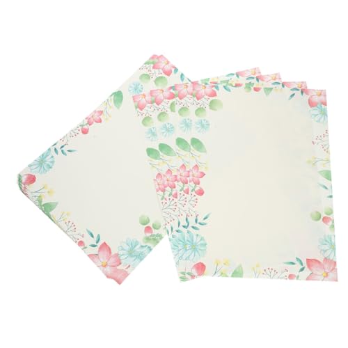 Gadpiparty 100 Stück Vintage-Briefpapier aus Kraftpapier Pergamentpapier Stationäres Papier Kartonpapier dekorativ tragbares Briefpapier Retro-Briefpapier Kreatives Briefpapier Beige Gadpiparty 100 Stück Vintage-Briefpapier aus Kraftpapier Pergamentpapier Stationäres Papier Kartonpapier dekorativ tragbares Briefpapier Retro-Briefpapier Kreatives Briefpapier Beige von Gadpiparty