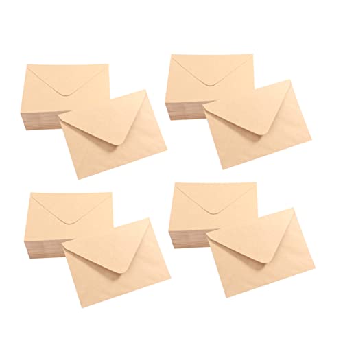 Gadpiparty 100Stücke Einfarbige Mini Umschläge aus Kraftpapier mit Doppelte Papiergrußkarten für und Einladungen Leere Fotobriefumschläge für Büro und Schule Gadpiparty 100Stücke Einfarbige Mini Umschläge aus Kraftpapier mit Doppelte Papiergrußkarten für und Einladungen Leere Fotobriefumschläge für Büro und Schule von Gadpiparty