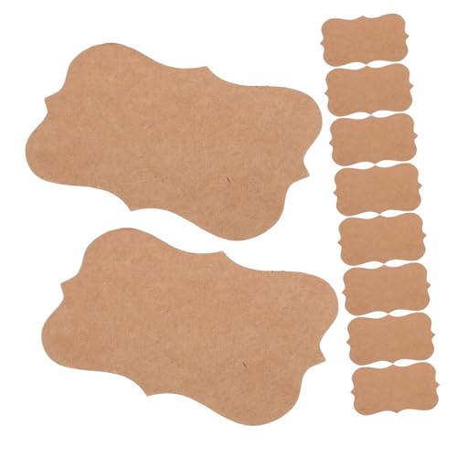 Gadpiparty 100Stücke Leere Kraftpapierkarten Beschriftbare Karteikarten Mini Visitenkarten Mit Abgerundeten Ecken Für DIY Projekte Rezeptkarten Und Lernkarten von Gadpiparty