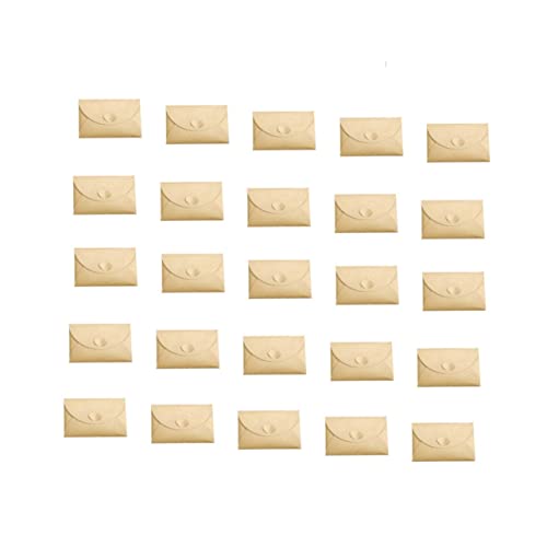 Gadpiparty 100Stücke Vintage Kraftpapier Umschläge mit Herzverschluss für Postkarten Visitenkarten und DIY Projekte Praktische und Umweltfreundliche Kartenhalter Gadpiparty 100Stücke Vintage Kraftpapier Umschläge mit Herzverschluss für Postkarten Visitenkarten und DIY Projekte Praktische und Umweltfreundliche Kartenhalter von Gadpiparty