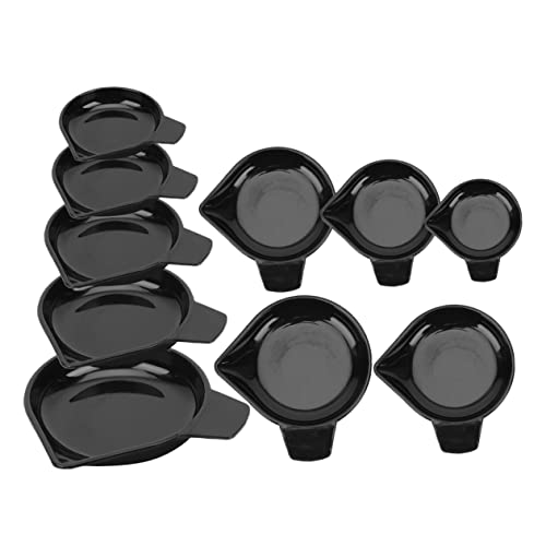 Gadpiparty 10Stücke Teiliges Waagschalen Für Pulver Und Flüssigkeitsmessung Für Edelsteine Und Langlebig Spitzes Munddesign Für Einfaches Gießen von Gadpiparty