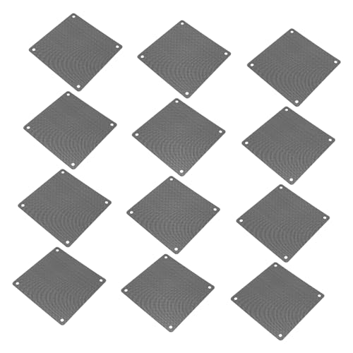 Gadpiparty 12 Stücke Pc Fan Computer Mesh Schwarz Lüfter Pc Fan Mesh Für Computer Fall Gadpiparty 12 Stücke Pc Fan Computer Mesh Schwarz Lüfter Pc Fan Mesh Für Computer Fall von Gadpiparty