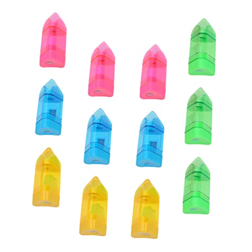 Gadpiparty 12Stücke Manueller Anspitzer Mit Radiergummi Teiliges Bunter Bleistiftspitzer Für Leichtes Und Kompaktes Design Für Schule Und Büro von Gadpiparty
