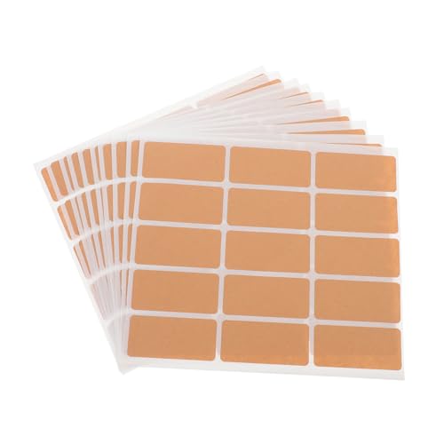 Gadpiparty 150 Stück Namensschild-Aufkleber Planer -Aufkleber Stichworte Vinyl UV Klebstoff klebrig Aufkleber-Tags Etiketten für Aufbewahrungstaschen Kraftpapier Light Brown Gadpiparty 150 Stück Namensschild-Aufkleber Planer -Aufkleber Stichworte Vinyl UV Klebstoff klebrig Aufkleber-Tags Etiketten für Aufbewahrungstaschen Kraftpapier Light Brown von Gadpiparty